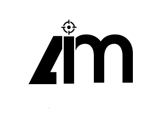 Aim logo design by Compac