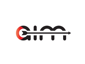 Aim logo design by heba