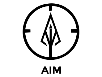 Aim logo design by aldesign