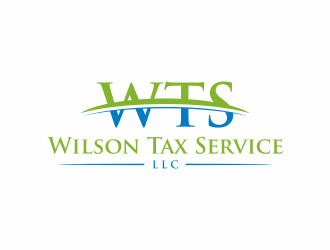 Wilson Tax Service, LLC logo design by santrie