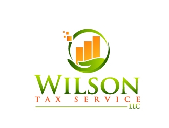Wilson Tax Service, LLC logo design by Dawnxisoul393