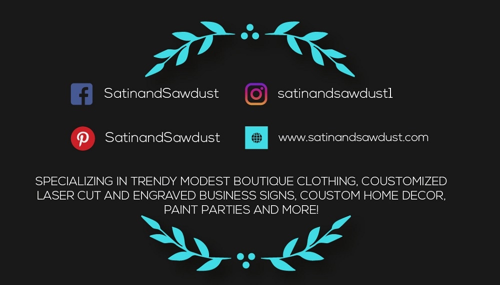 Satin and Sawdust logo design by fawadyk