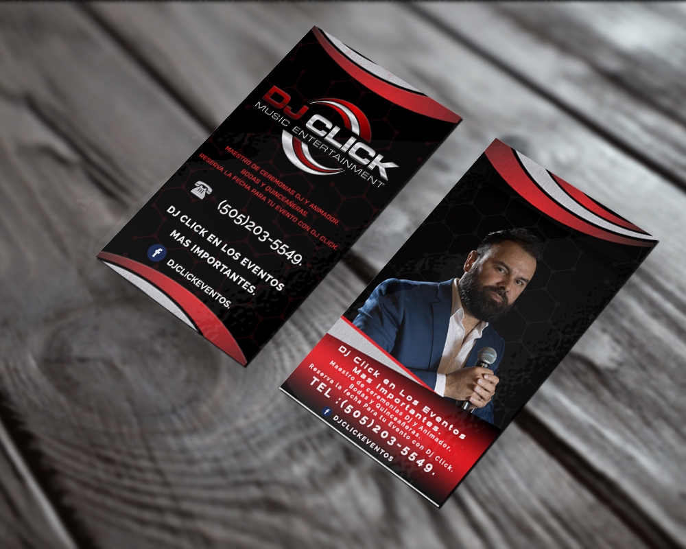 Dj Click logo design by MastersDesigns