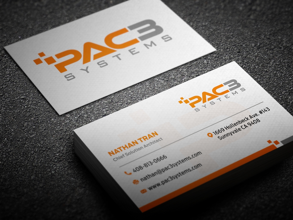 PAC3 Systems logo design by KHAI