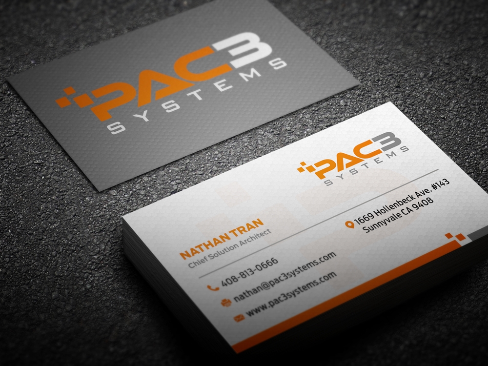 PAC3 Systems logo design by KHAI