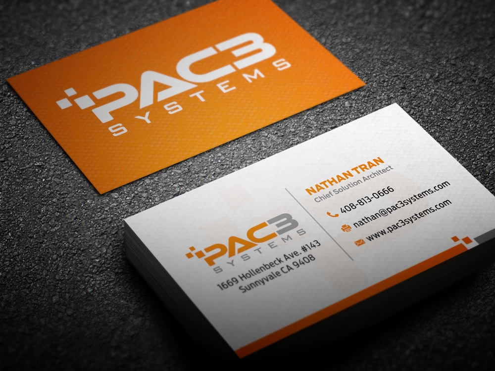 PAC3 Systems logo design by KHAI