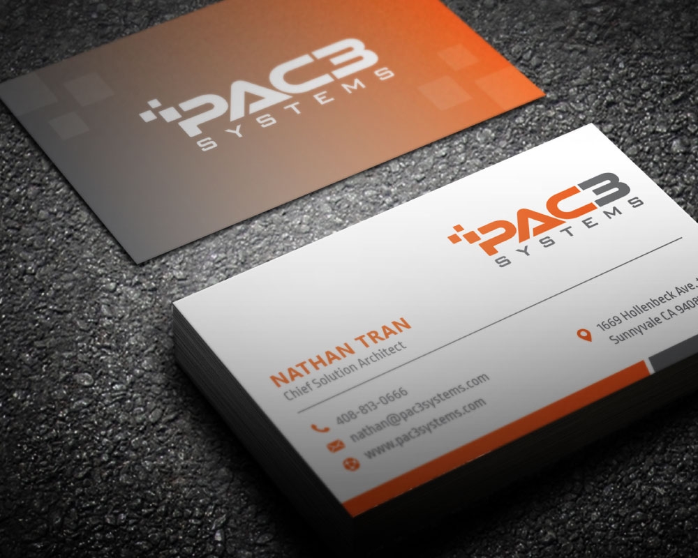 PAC3 Systems logo design by Boomstudioz