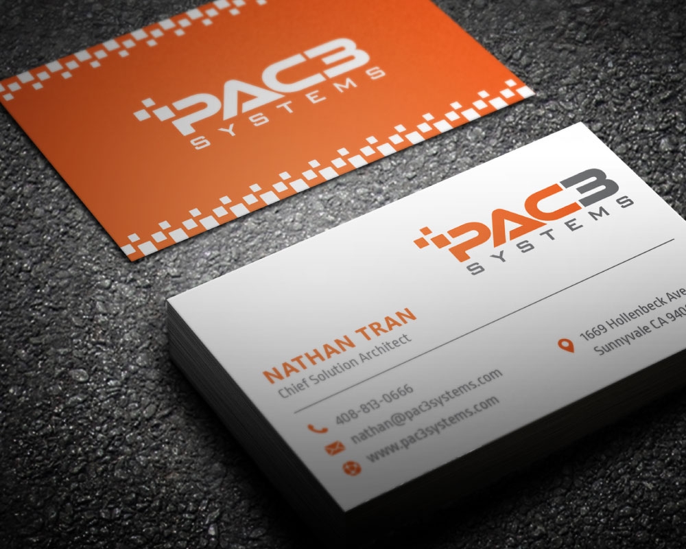 PAC3 Systems logo design by Boomstudioz