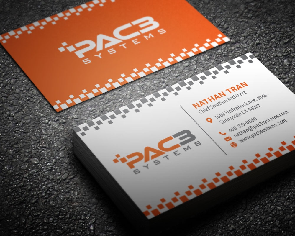 PAC3 Systems logo design by Boomstudioz