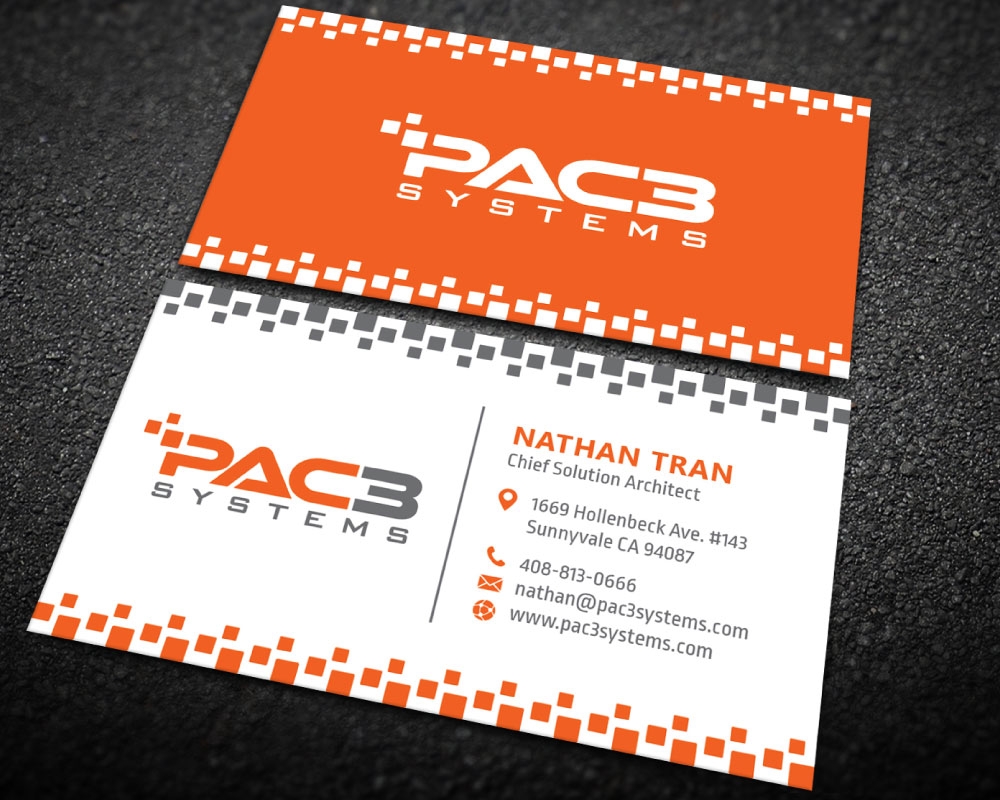 PAC3 Systems logo design by Boomstudioz