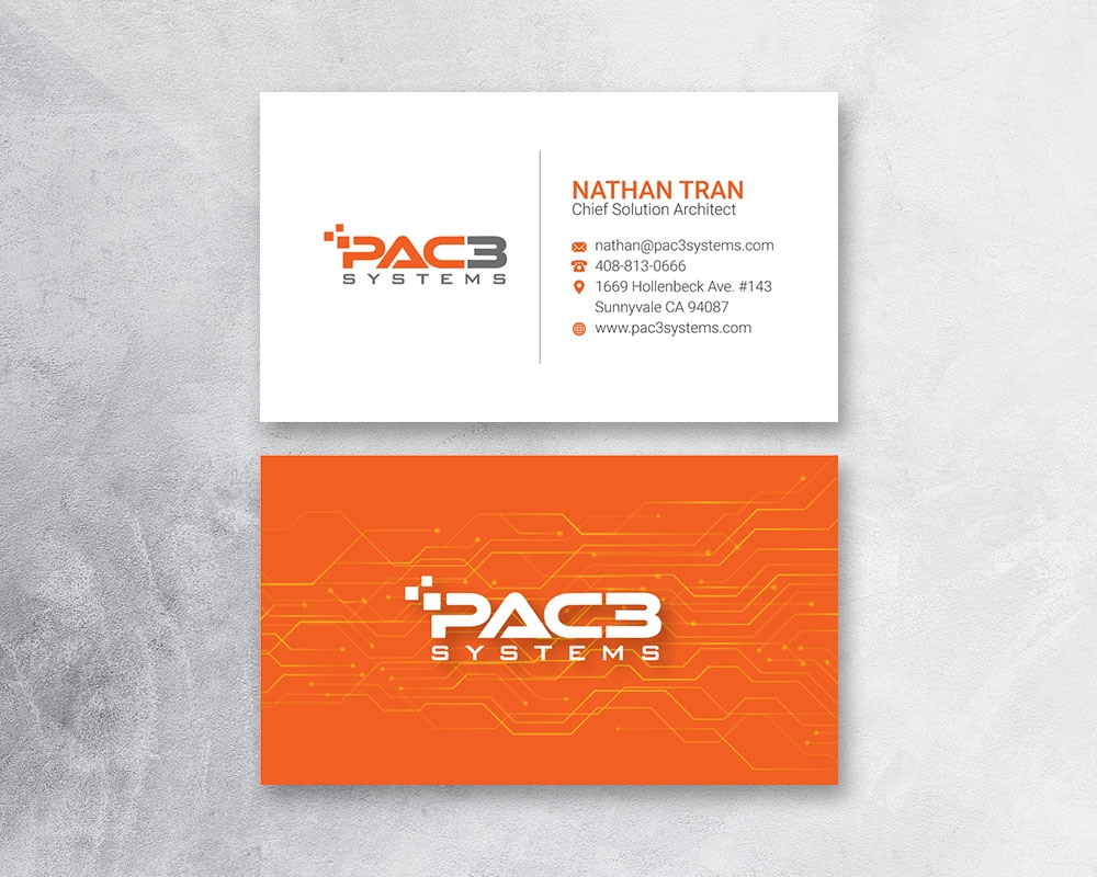 PAC3 Systems logo design by fritsB