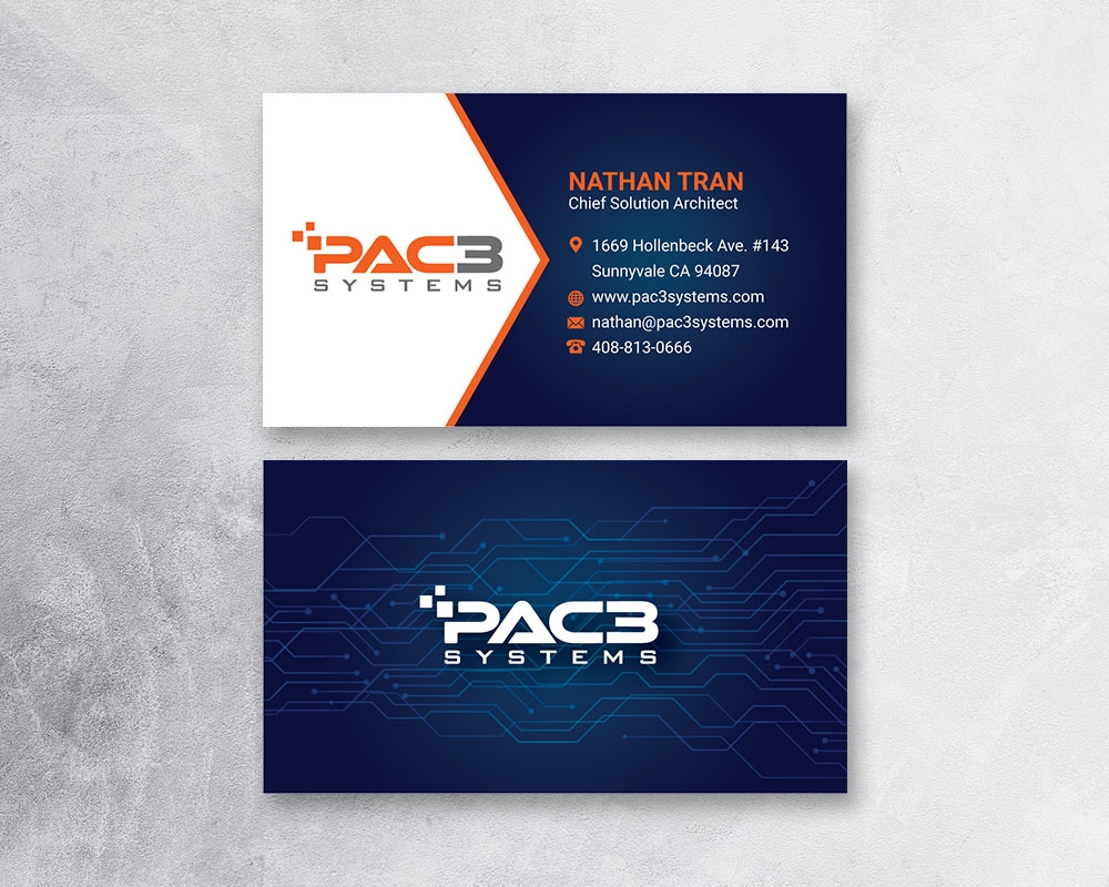 PAC3 Systems logo design by fritsB