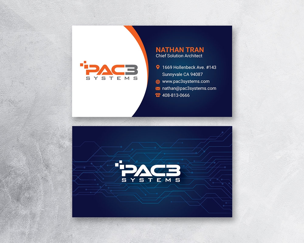 PAC3 Systems logo design by fritsB