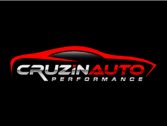 Cruzin auto performance  logo design by denfransko