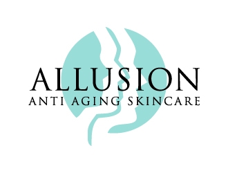 Allusion Anti Aging Skincare logo design by createdesigns