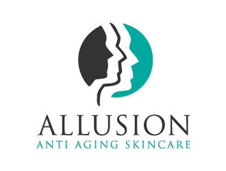 Allusion Anti Aging Skincare logo design by createdesigns