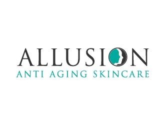 Allusion Anti Aging Skincare logo design by createdesigns