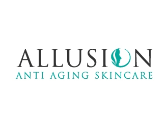 Allusion Anti Aging Skincare logo design by createdesigns