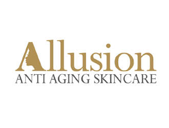 Allusion Anti Aging Skincare logo design by ingepro