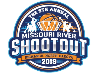 Missouri River Shootout  logo design by jaize