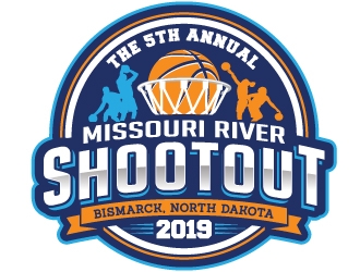 Missouri River Shootout  logo design by jaize