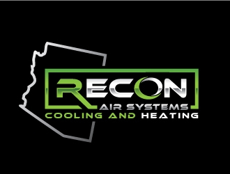 Recon Air Systems logo design by REDCROW