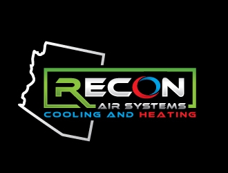 Recon Air Systems logo design by REDCROW