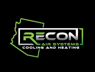 Recon Air Systems logo design by REDCROW