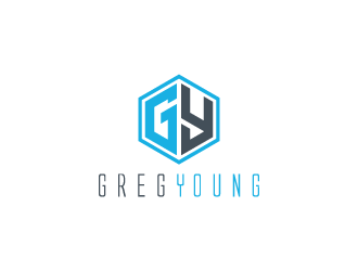 DJ Greg Young logo design by pencilhand