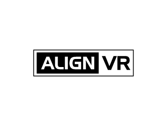 AlignVR logo design by labo