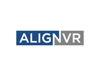 AlignVR logo design by labo