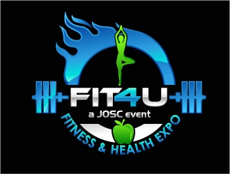 Fit4U logo design by Dawnxisoul393