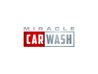 Miracle Car Wash logo design by bricton