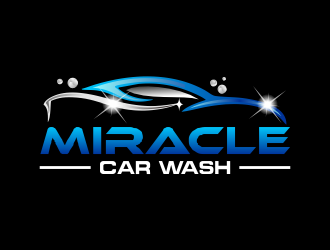 Miracle Car Wash logo design by done