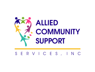 ALLIED COMMUNITY SUPPORT SERVICES, INC logo design by JessicaLopes