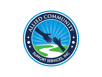 ALLIED COMMUNITY SUPPORT SERVICES, INC logo design by pencilhand