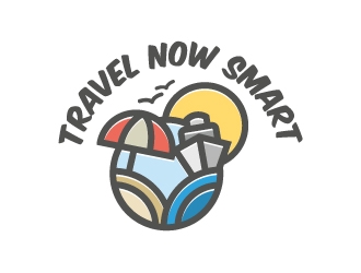 Travel Now Smart logo design by RobertV