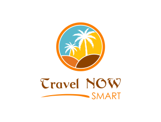 Travel Now Smart logo design by meliodas