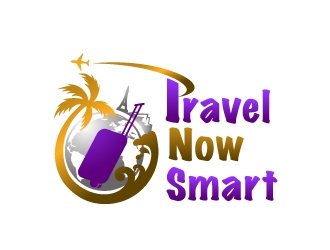 Travel Now Smart logo design by Dawnxisoul393