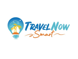 Travel Now Smart logo design by yans