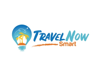 Travel Now Smart logo design by yans