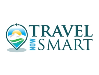 Travel Now Smart logo design by MAXR