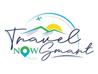 Travel Now Smart logo design by MAXR