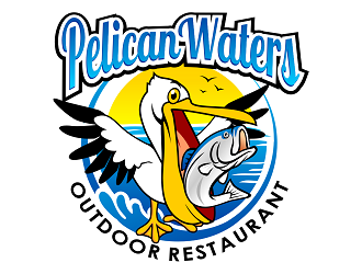 Pelican Waters logo design by haze