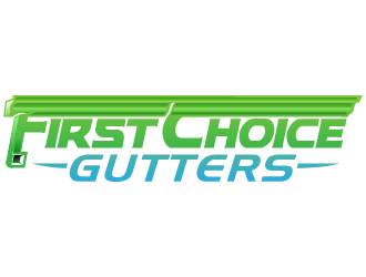 First Choice Gutters /  logo design by reight