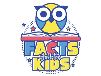 Facts Just for Kids logo design by gogo
