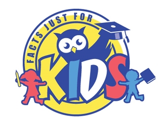 Facts Just for Kids logo design by gogo