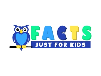 Facts Just for Kids logo design by cybil