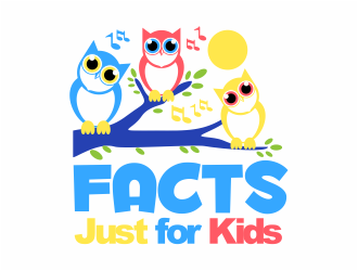 Facts Just for Kids logo design by mutafailan