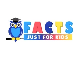Facts Just for Kids logo design by cybil